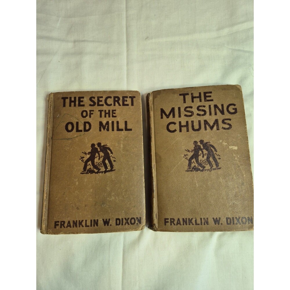 Franklin W. Dixon Hardy Boys Hardcovers: Old Mill & Missing Chums